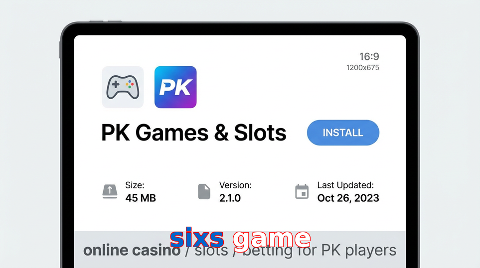 Game list for Sixs Game gameapk section